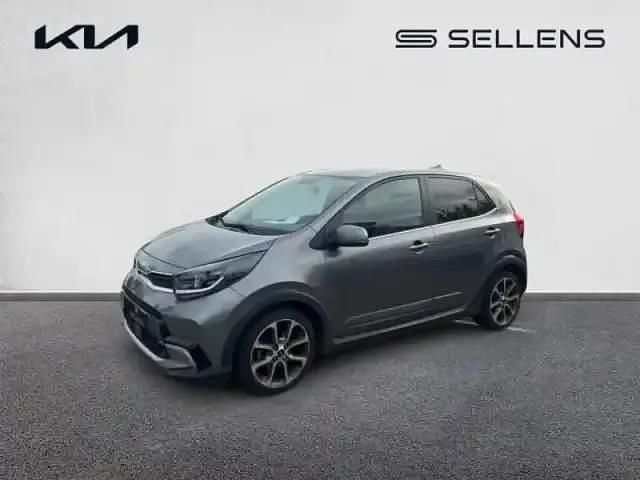 Gris meteore métallisé Utilisé 2021 Kia Picanto X-Line Citadine | 14 880 € (Bon prix) - Image 1/4