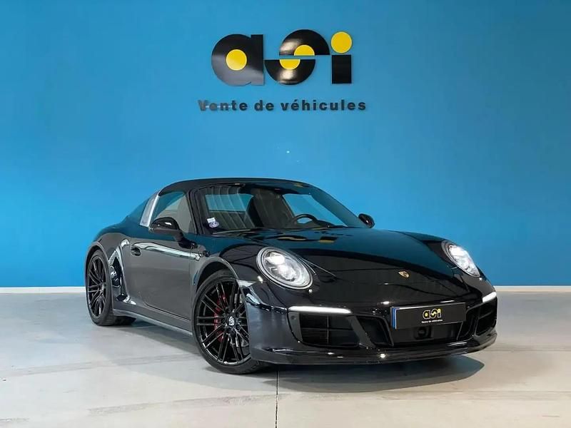 Noir Occasion 2017 Porsche 911 Carrera Cabriolet Cabriolet | 108 990 € - Image 1/4