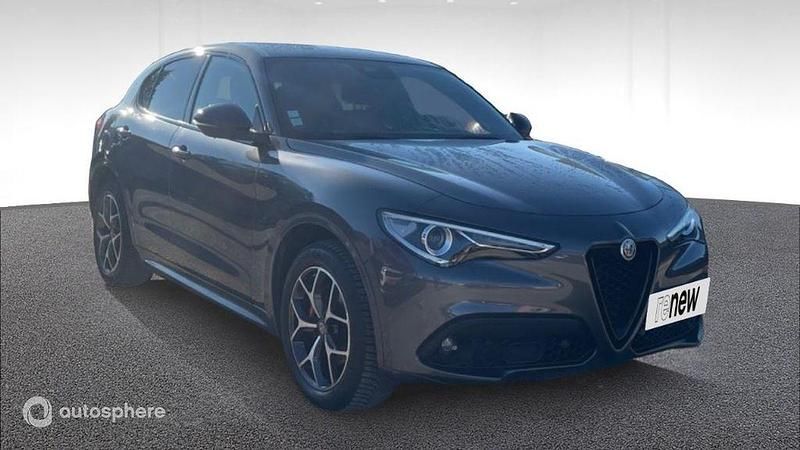 Occasion Alfa Romeo Stelvio Sprint 190 ch (139 kW) 2021 Gris SUV