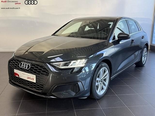 Gris manhattan métallisé Utilisé 2021 Audi A3 Design | 24 997 € (Bon prix) - Image 1/4