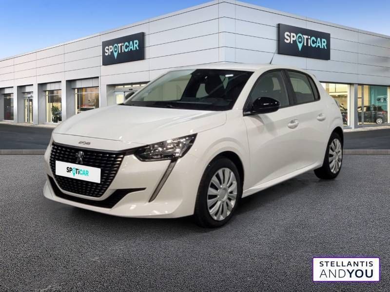 Blanc Utilisé 2023 Peugeot 208 Active Citadine | 12 990 € (Bon prix) - Image 1/3