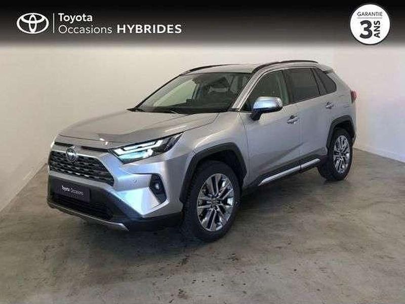Gris acier métallisé Occasion 2024 Toyota RAV4 Hybrid Lounge SUV | 40 970 € (Prix juste) - Image 1/1