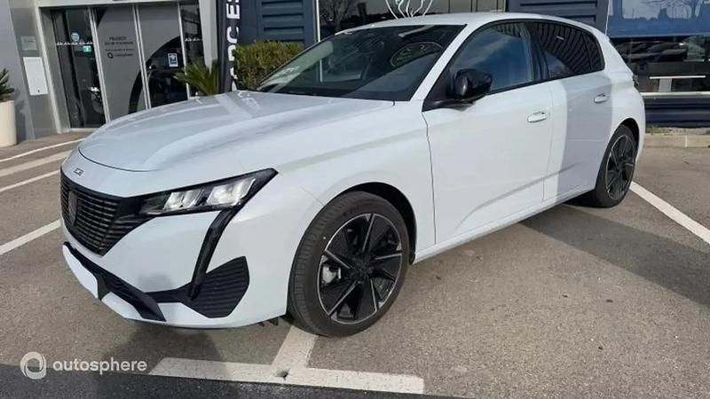 Blanc Utilisé 2024 Peugeot e-308 Allure Citadine | 39 490 € - Image 1/4