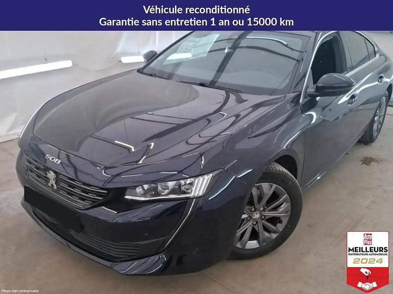 Blanc Utilisé 2020 Peugeot 508 Active Berline | 19 900 € (Prix juste) - Image 1/4