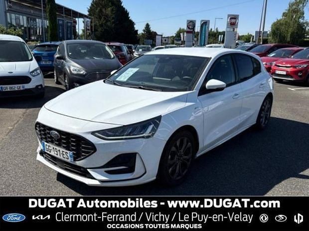 Blanc Utilisé 2022 Ford Focus ST-Line X | 20 490 € (Bon prix) - Image 1/4
