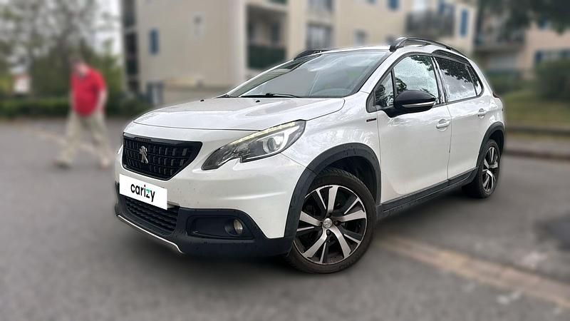 Blanc Utilisé 2017 Peugeot 2008 GT-line SUV | 8 490 € (Bon prix) - Image 1/4