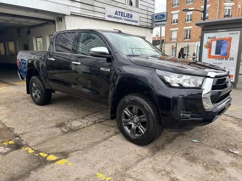 Occasion Toyota HiLux 150 ch (110 kW) 2021 Noir Pick-up