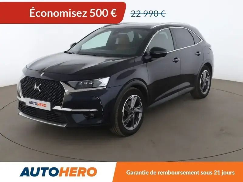 Bleu Utilisé 2019 DS Automobiles DS7 Crossback Grand Chic SUV | 21 990 € (Bon prix) - Image 1/2