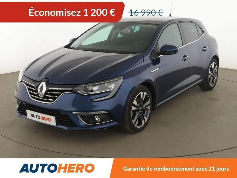 Bleu Occasion 2020 Renault Mégane IV Intens Berline | 15 790 € (Prix juste) - Image 1/2