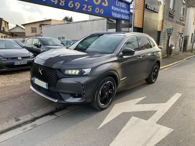 Gris Utilisé 2018 DS Automobiles DS7 Crossback Performance SUV | 16 500 € - Image 1/4