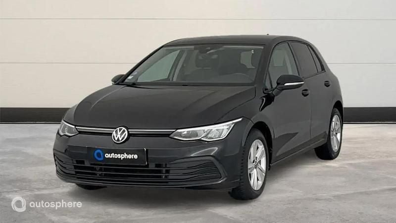 Noir Utilisé 2021 VW Golf VIII Life Berline | 19 499 € (Bon prix) - Image 1/4