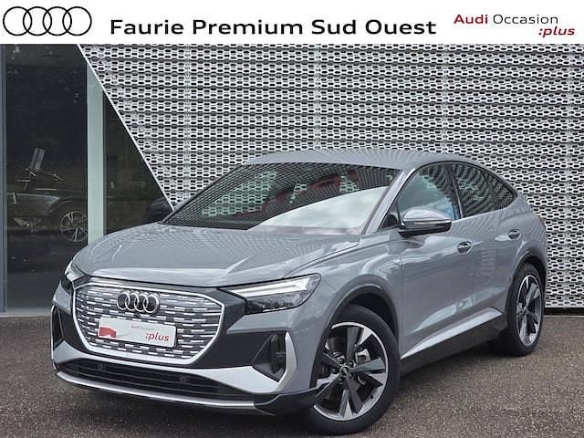 Gris galet Utilisé 2022 Audi Q4 Sportback e-tron S-Line SUV | 45 290 € (Prix cher) - Image 1/4