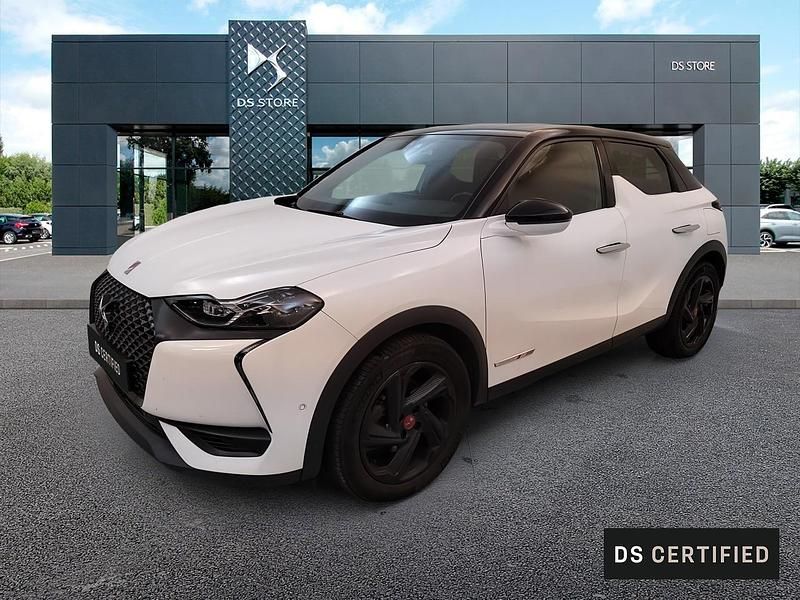 Blanc Utilisé 2021 DS Automobiles DS3 Crossback Performance Line Plus SUV | 16 990 € (Bon prix) - Image 1/4