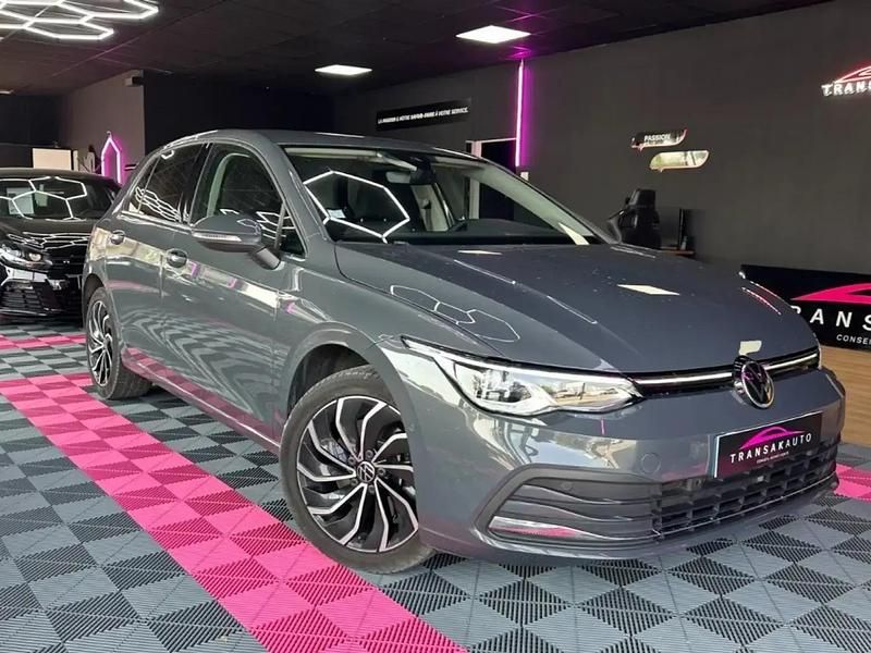 Gris Utilisé 2020 VW Golf VIII Style Berline | 22 490 € (Bon prix) - Image 1/4