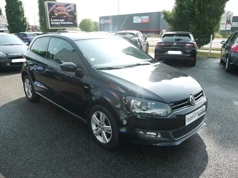 Noir Utilisé 2012 VW Polo Match Berline | 7 490 € (Prix assez cher) - Image 1/4