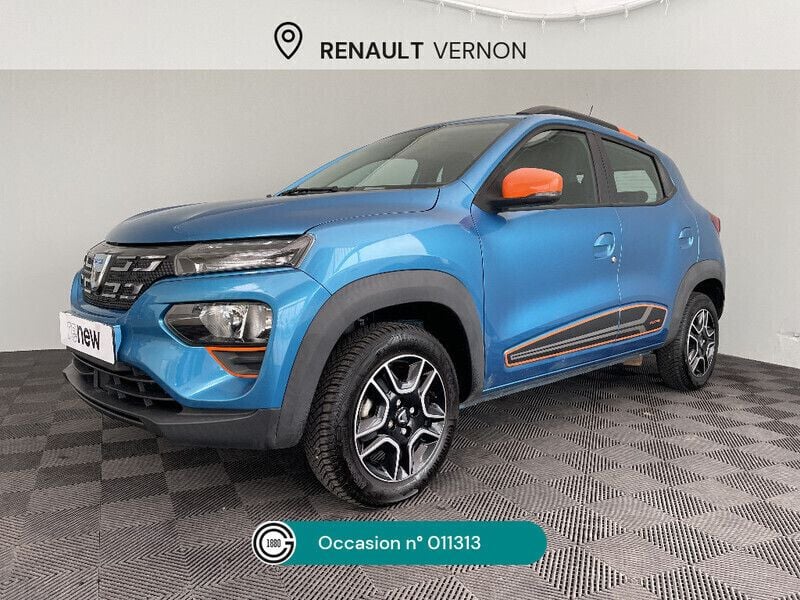 Bleu Utilisé 2021 Dacia Spring Comfort Plus Citadine | 9 890 € (Prix juste) - Image 1/4
