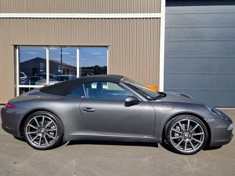Gris Utilisé 2012 Porsche 911 Carrera Cabriolet Cabriolet | 79 800 € - Image 1/4