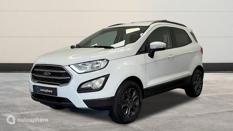 Blanc Utilisé 2019 Ford Ecosport Trend SUV | 11 899 € (Prix juste) - Image 1/4