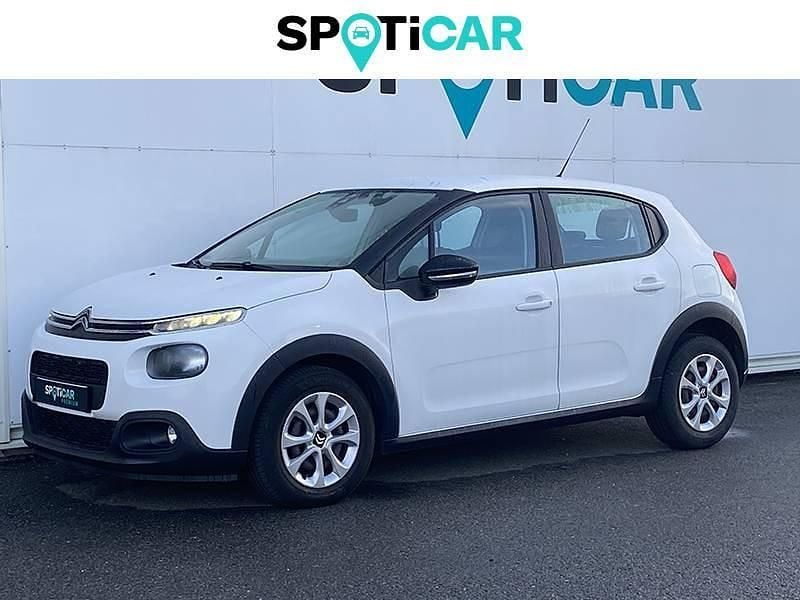 Blanc Utilisé 2024 Citroën C3 PureTech Citadine | 14 490 € (Prix assez cher) - Image 1/4
