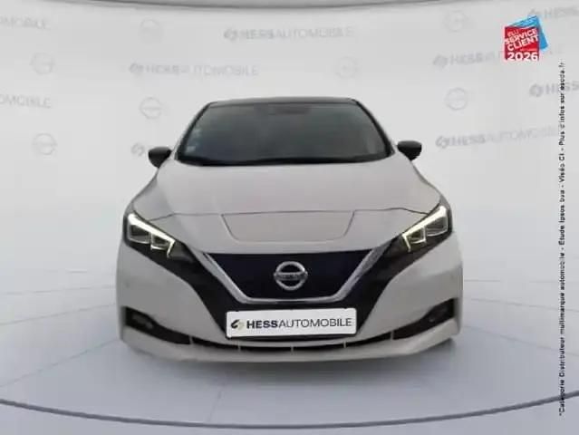 Occasion Nissan Leaf Tekna 2019 Blanc lunaire Citadine