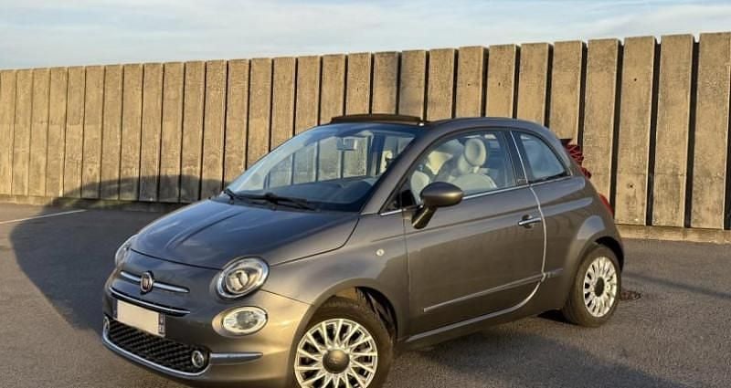 Gris Occasion 2015 Fiat 500C Lounge Cabriolet | 8 990 € (Prix juste) - Image 1/4