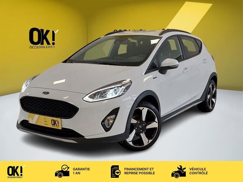 Blanc Utilisé 2021 Ford Fiesta Active Citadine | 12 489 € (Bon prix) - Image 1/4