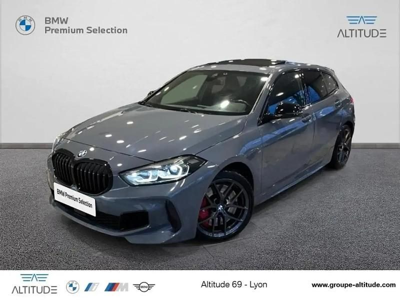 Noir Occasion 2021 BMW 128 Sport Line Berline | 34 980 € (Prix juste) - Image 1/4