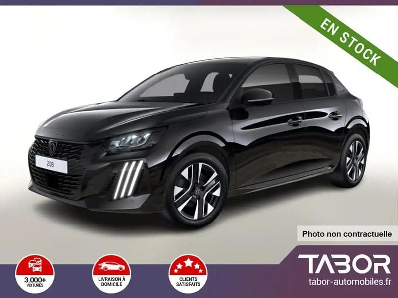 Noir Nouvelle 2025 Peugeot 208 Allure Citadine | 21 669 € (Prix juste) - Image 1/4
