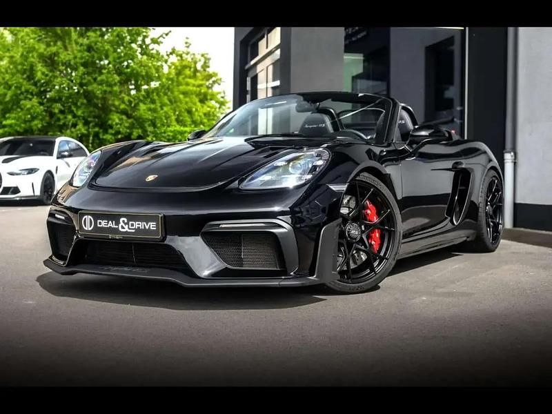Noir Utilisé 2024 Porsche 718 Spyder Cabriolet | 158 964 € - Image 1/4