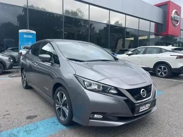 Occasion Nissan Leaf Tekna 110 kW (150 ch) 2020 Gris Citadine