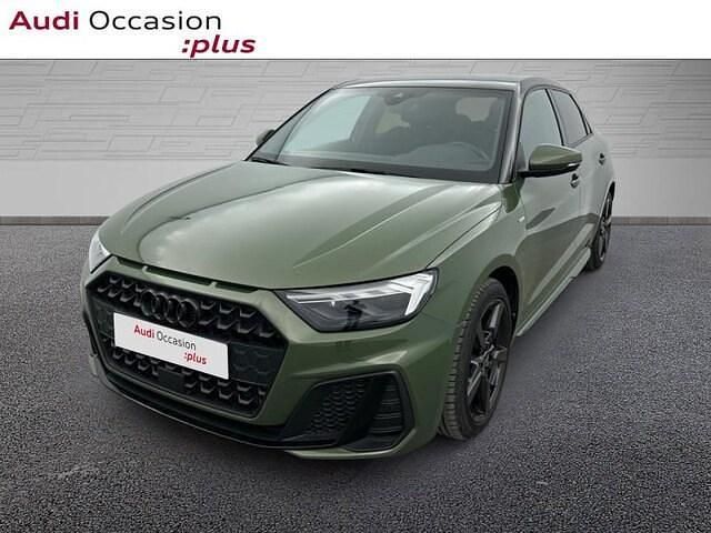 Vert district métallisé Utilisé 2024 Audi A1 Sportback S-Line Citadine | 29 990 € (Prix assez cher) - Image 1/4