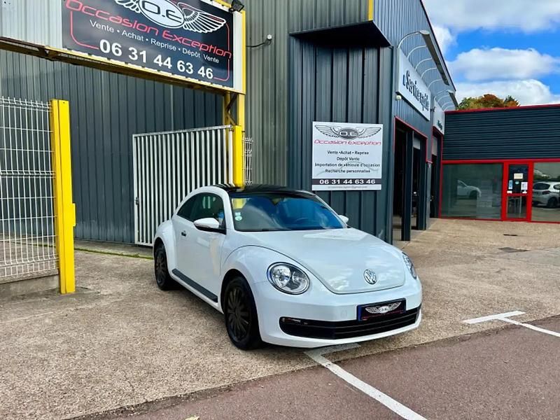 Blanc Utilisé 2015 VW Beetle Berline | 9 900 € (Prix assez cher) - Image 1/4