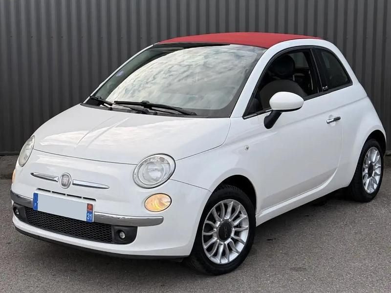 Occasion Fiat 500C Lounge 69 ch (50 kW) 2010 Blanc Cabriolet