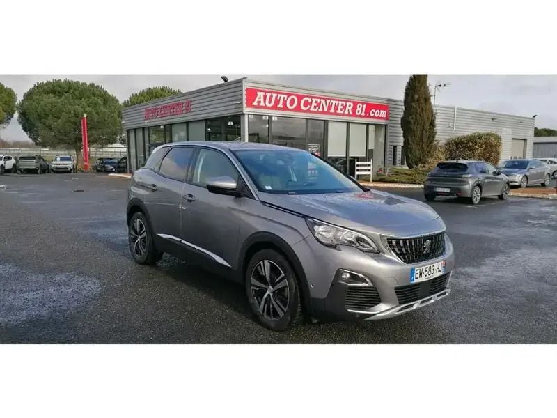 Gris Utilisé 2018 Peugeot 3008 Allure | 14 690 € (Prix assez cher) - Image 1/4