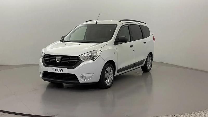 Blanc Utilisé 2020 Dacia Lodgy Essentiel Monospace | 15 490 € (Prix juste) - Image 1/4
