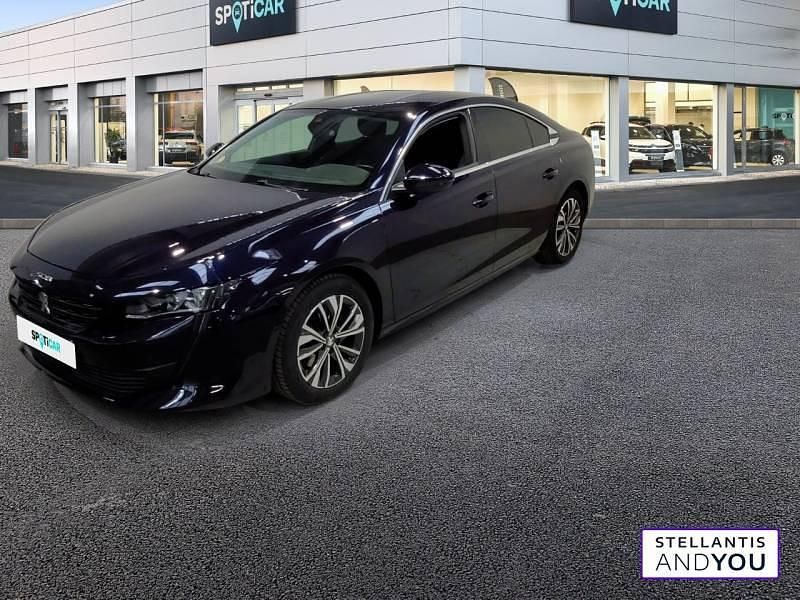 Bleu Utilisé 2021 Peugeot 508 Allure Berline | 20 390 € (Prix juste) - Image 1/4