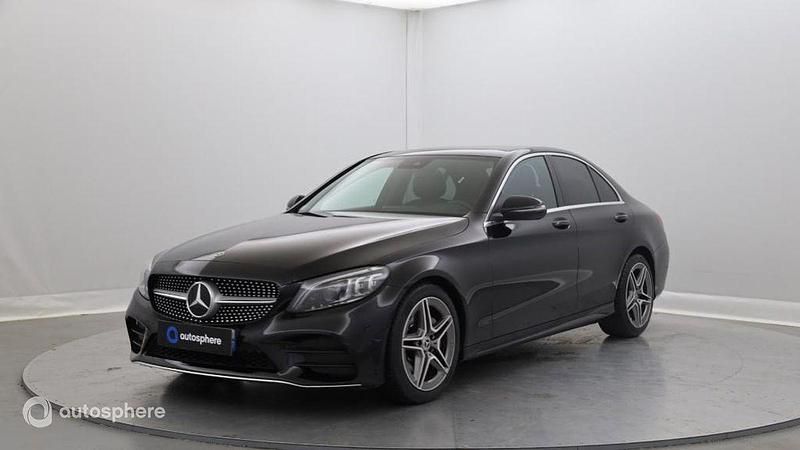 Noir Occasion 2021 Mercedes C200 AMG line Berline | 24 599 € (Prix juste) - Image 1/4