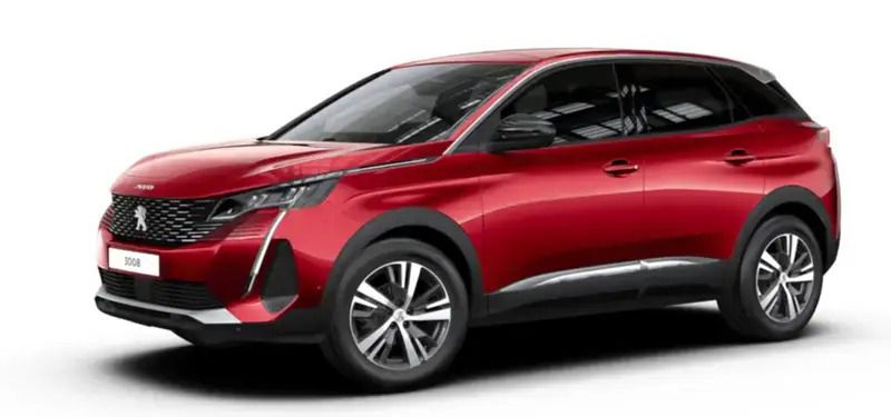 Rouge Utilisé 2022 Peugeot 3008 Allure SUV | 34 990 € - Image 1/4