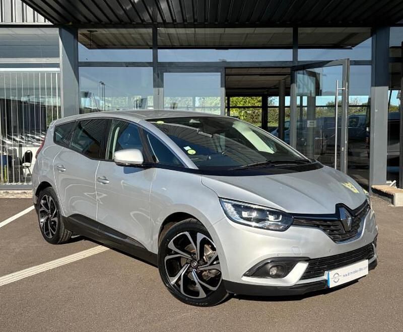 Gris Utilisé 2020 Renault Grand Scénic IV Intens Monospace | 16 900 € - Image 1/4
