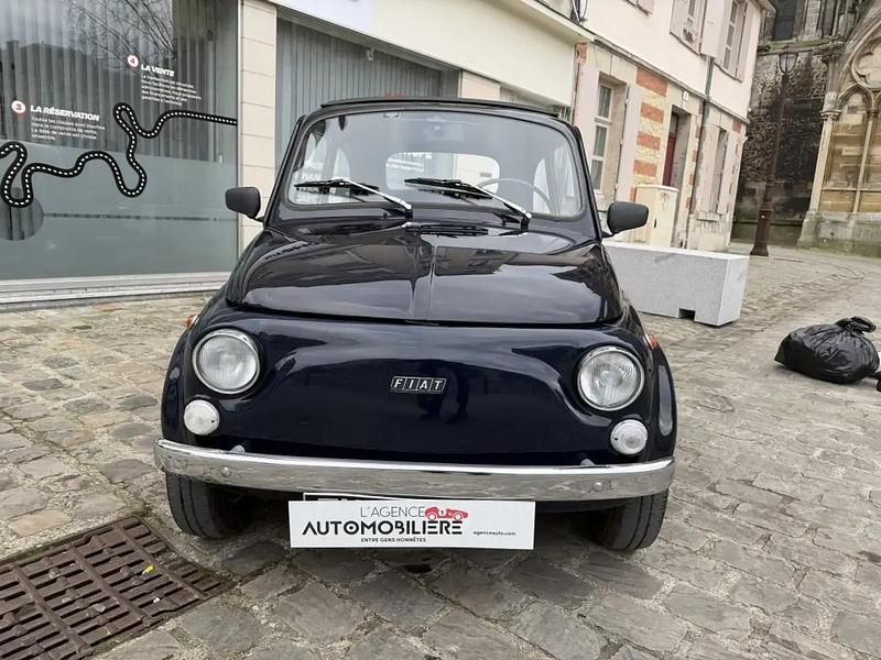 Occasion Fiat 500 68 ch (50 kW) 1975 Bleu Cabriolet