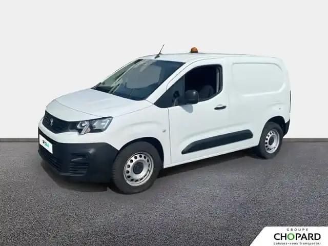 P. opaque blanc banquise Utilisé 2021 Peugeot Partner S Van | 14 989 € - Image 1/4