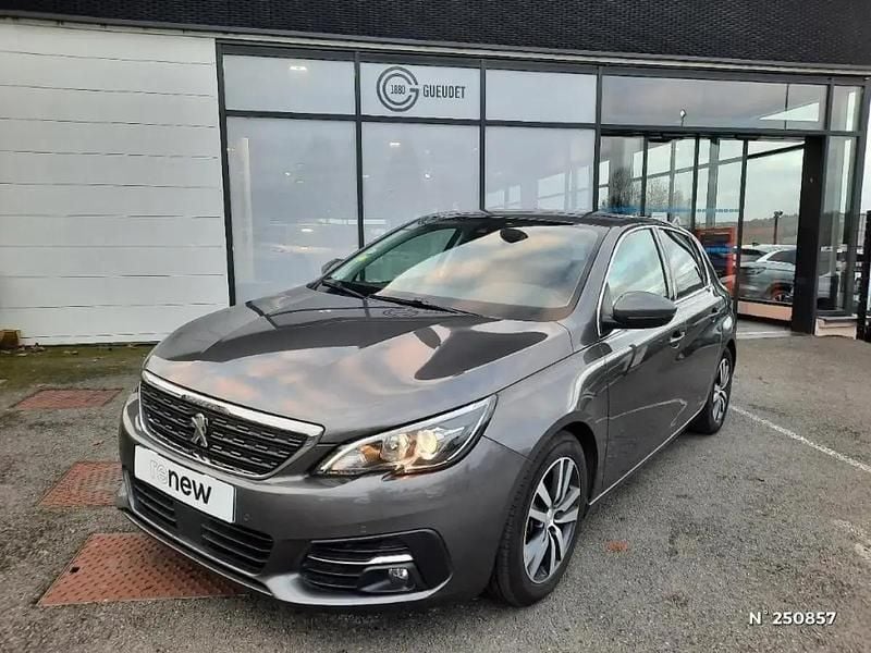 Occasion Peugeot 308 Allure 130 ch (95 kW) 2020 Gris Berline