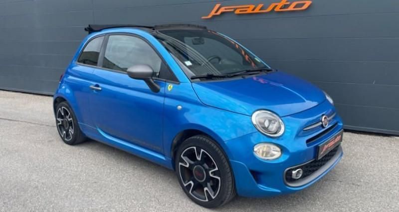Bleu Utilisé 2016 Fiat 500C Cabriolet | 12 700 € (Prix cher) - Image 1/4