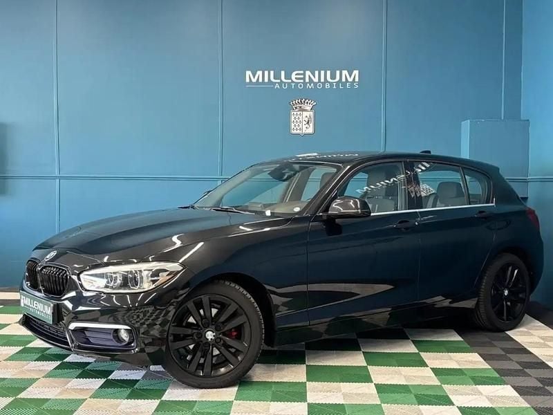 Noir Utilisé 2015 BMW 116 Sport Line Citadine | 12 990 € (Prix juste) - Image 1/4