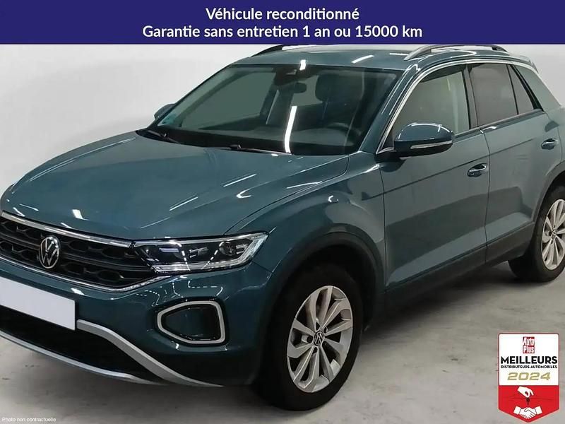 Bleu Utilisé 2024 VW T-Roc Life SUV | 27 650 € (Prix juste) - Image 1/4