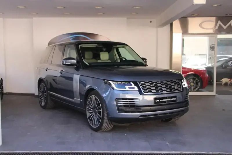 Bleu Utilisé 2019 Land Rover Range Rover Autobiography SUV | 79 900 € (Prix cher) - Image 1/4