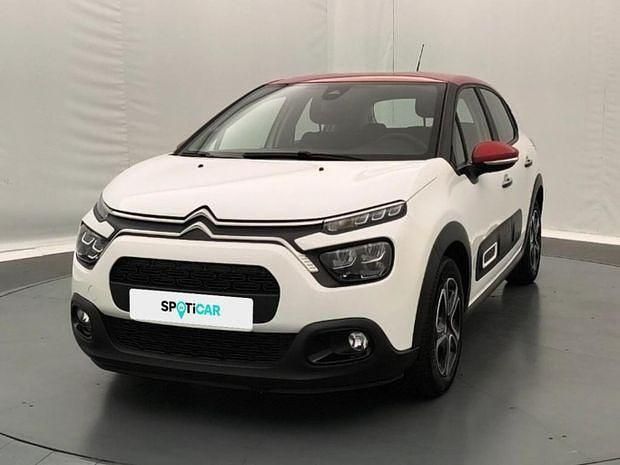 Blanc Utilisé 2022 Citroën C3 PureTech Citadine | 11 790 € (Prix juste) - Image 1/4