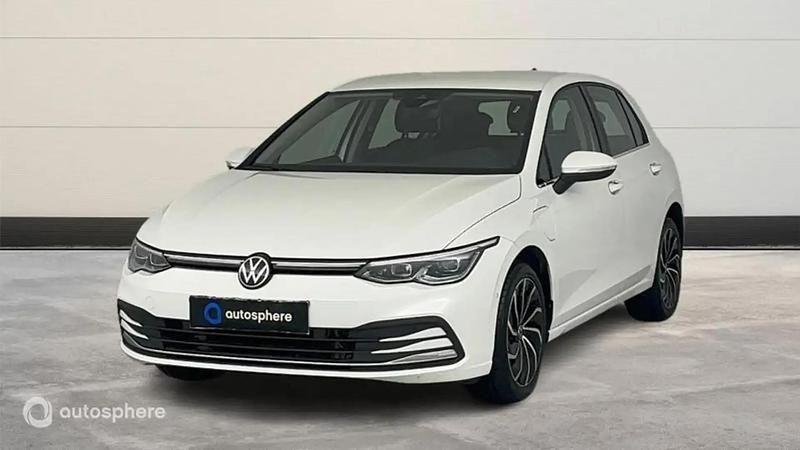 Blanc Occasion 2022 VW Golf VIII Style Berline | 24 499 € (Prix juste) - Image 1/4