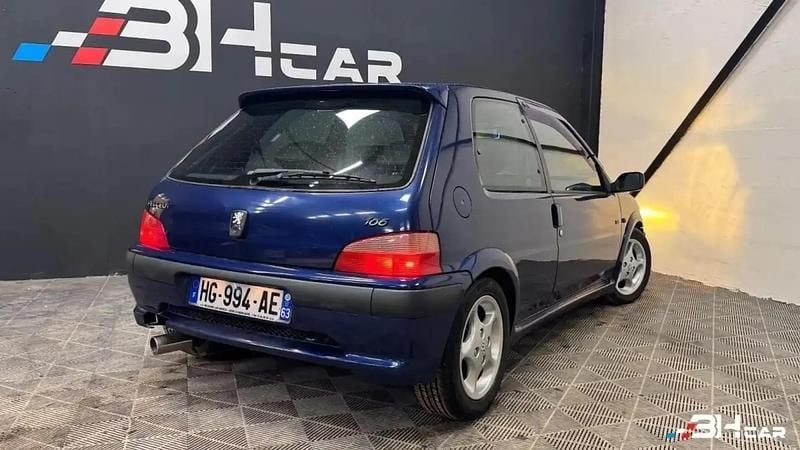Occasion Peugeot 106 S16 118 ch (86 kW) 1998 Bleu Citadine