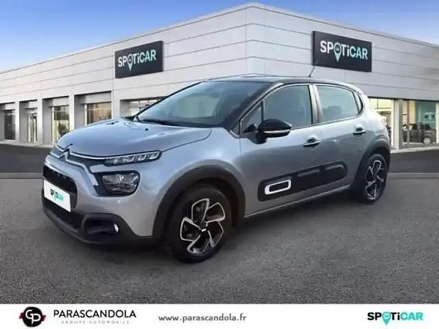 Gris platinium (m) Utilisé 2022 Citroën C3 PureTech Berline | 16 490 € - Image 1/4